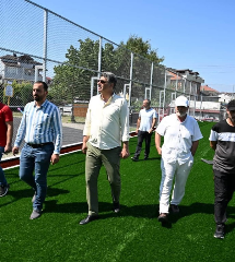 Kartepe'ye iki yeni halısaha 