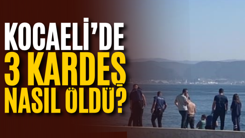 Kocaeli’de 3 kardeş nasıl öldü?