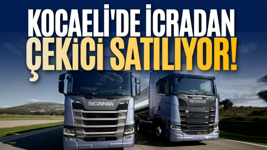 Kocaeli'de icradan çekici satılıyor!