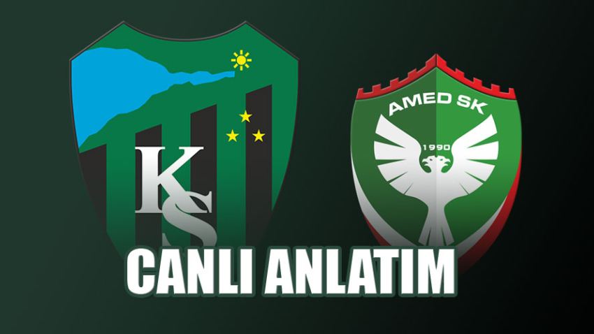 KOCAELİSPOR – AMEDSPOR: 2-0 (MAÇ SONUCU)