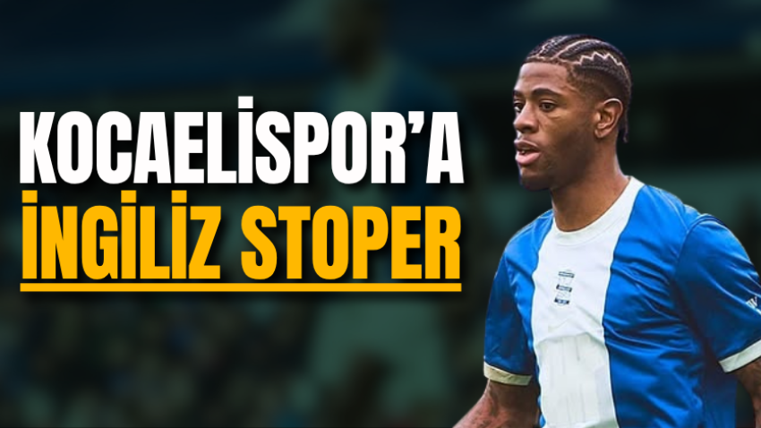 Kocaelispor’a İngiliz stoper