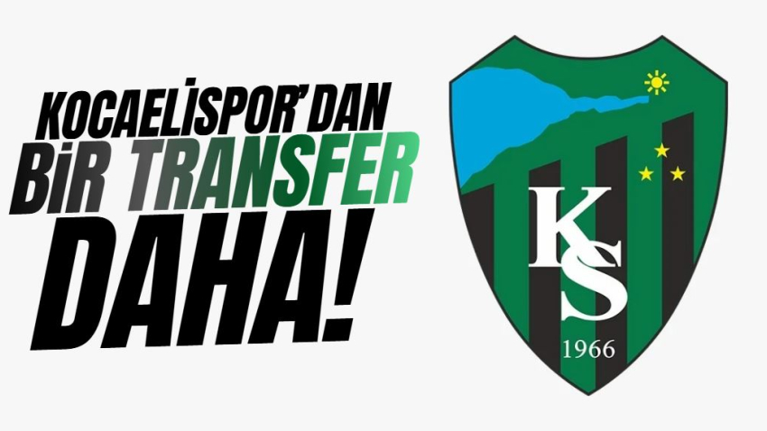 Kocaelispor’dan bir transfer daha! 