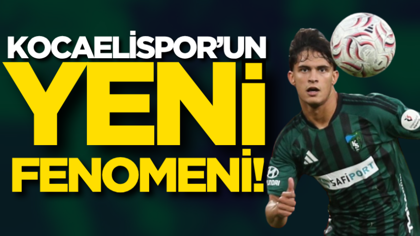 Kocaelispor’un yeni fenomeni!