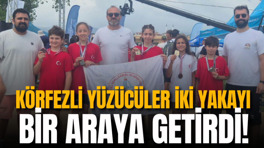 Körfezli yüzücüler iki yakayı bir araya getirdi!