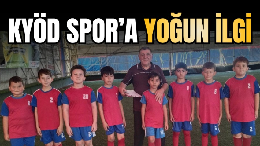 KYÖD Spor’a yoğun ilgi