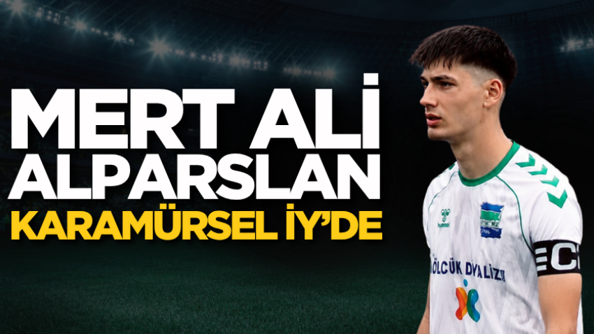 Mert Ali Alparslan Karamürsel İY’de