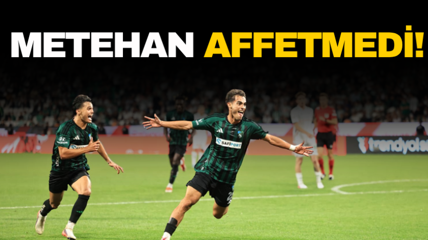 Metehan affetmedi! 