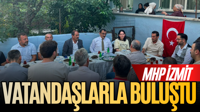 MHP İzmit vatandaşlarla buluştu