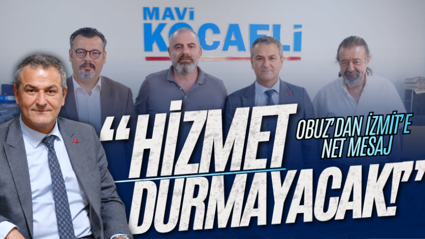 Obuz’dan İzmit’e net mesaj: “Hizmet durmayacak!”