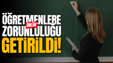 Öğretmenlere önlük zorunluluğu getirildi! 
