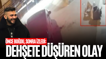Önce boğdu, sonra izledi: Dehşete düşüren olay