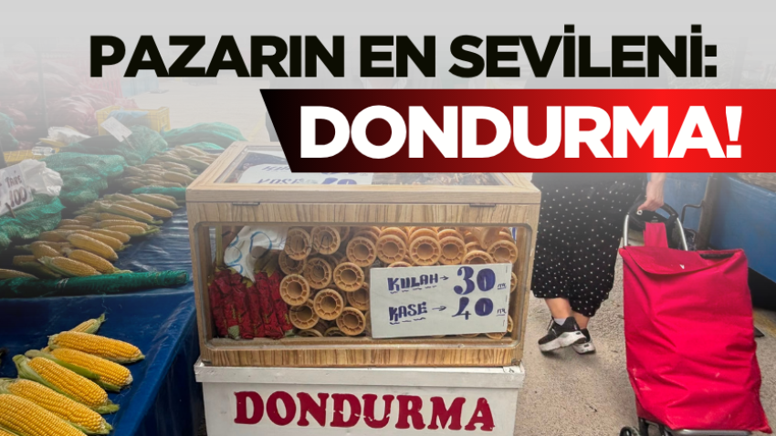Pazarın en sevileni: Dondurma!