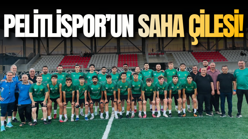 Pelitlispor’un saha çilesi!