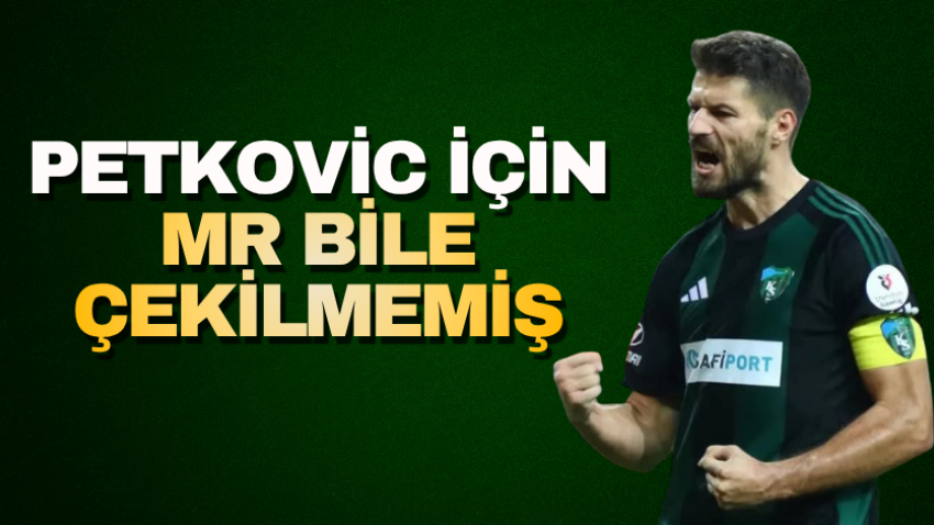 Petkovic için MR bile çekilmemiş