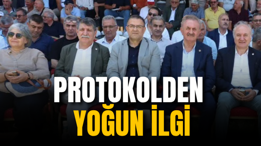 Protokolden yoğun ilgi