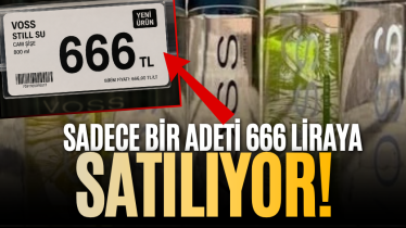 Sadece bir adeti 666 liraya satılıyor!
