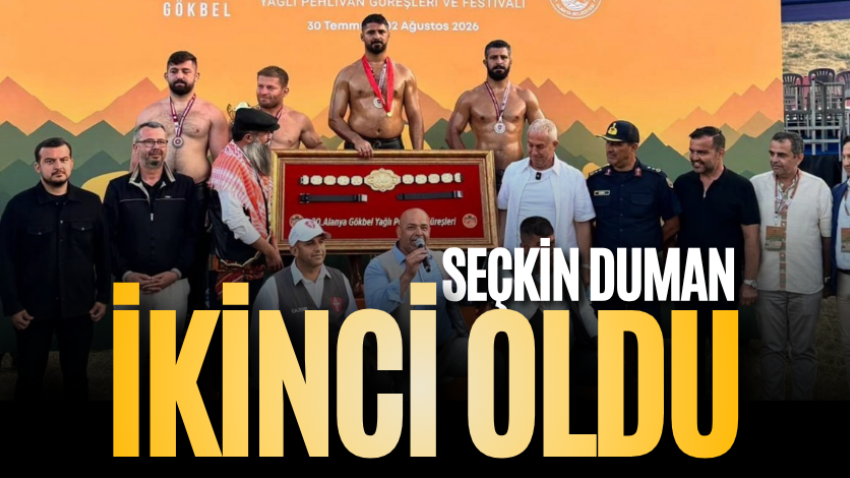 Seçkin Duman ikinci oldu