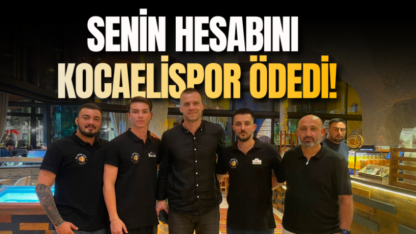 Senin hesabını Kocaelispor ödedi!