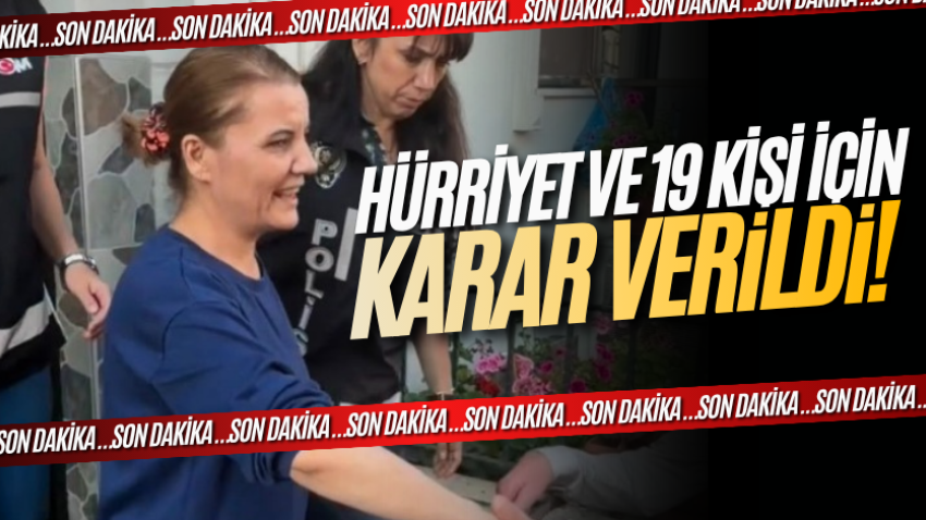 SON DAKİKA! Hürriyet ve 19 kişi için karar verildi!