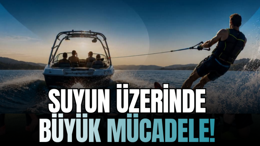 Suyun üzerinde büyük mücadele! 