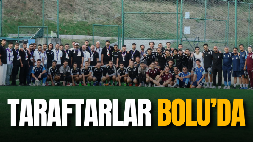 Taraftarlar Bolu’da