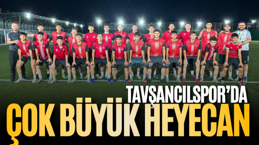 Tavşancılspor’da çok büyük heyecan