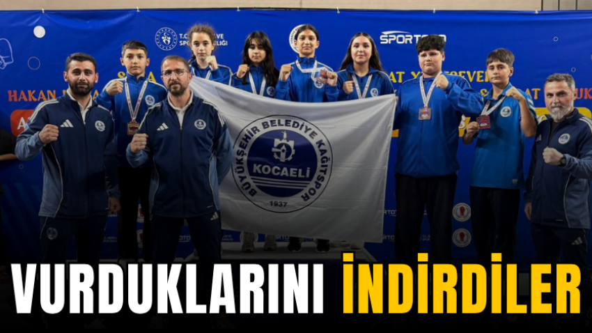 Vurduklarını indirdiler