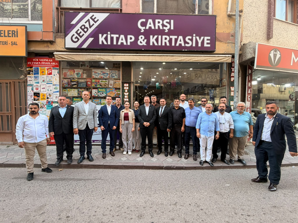 MHP Kocaeli’den Gebze’de esnaf ve gençlik ziyaretleri