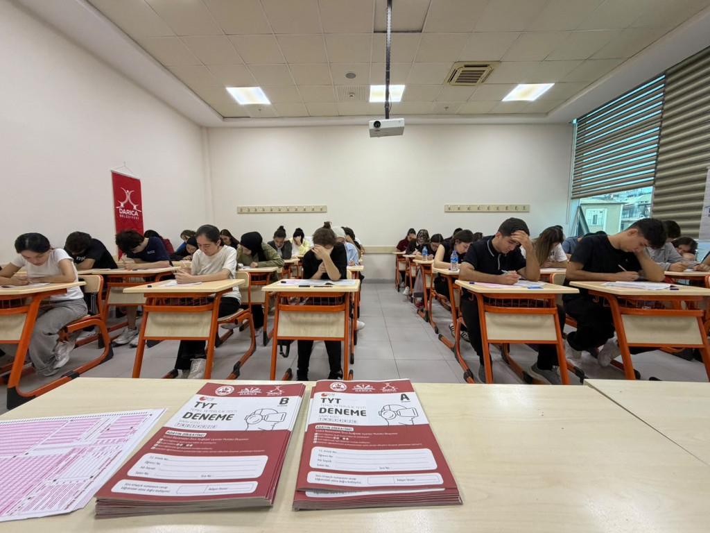 Darıca’da gençlerin YKS maratonu başladı