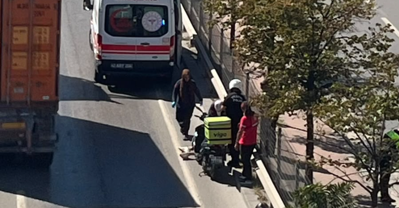 İzmit’in göbeğinde korkutan kaza!