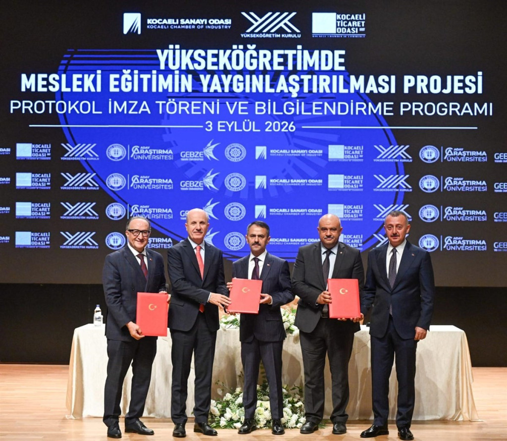 Kocaeli'de 3+1 modeliyle üniversite eğitimi iş hayatıyla buluşacak