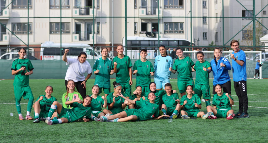 Kocaeli Kadın Futbol Kulübü İstanbul'da galip!