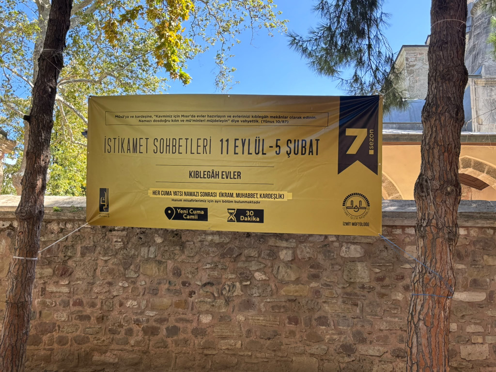 İzmit’te “kıblegâh evler” buluşmaları başlıyor! 