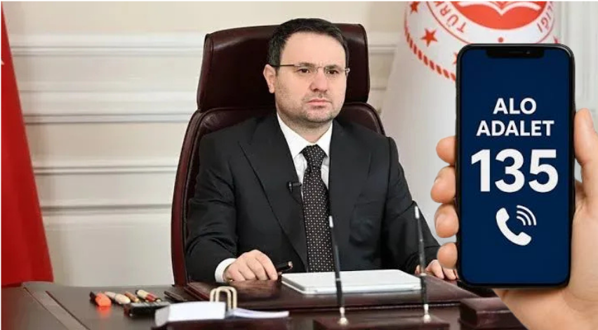 Akın Gürlek duyurdu: 135 alo adalet hattı geldi
