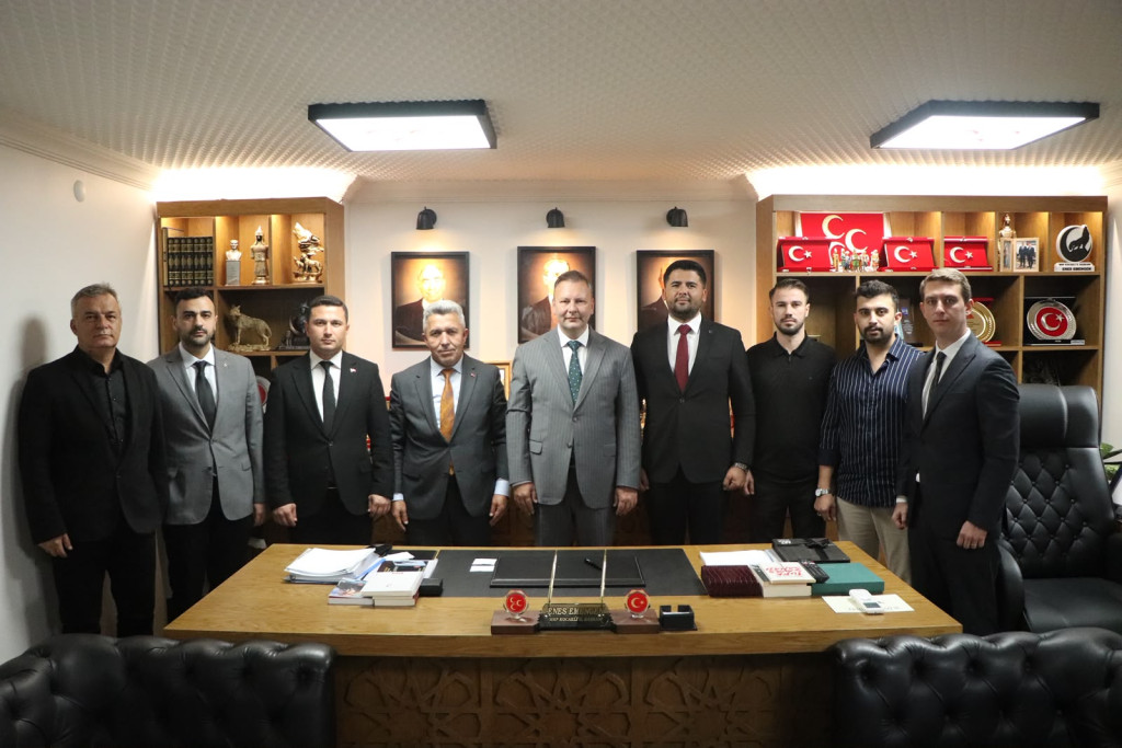 Başkan Ölmez’den Başkan Emengen’e hayırlı olsun ziyareti