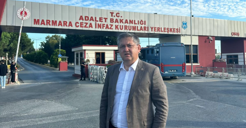 Harun Özgür Yıldızlı’dan Silivri ziyareti