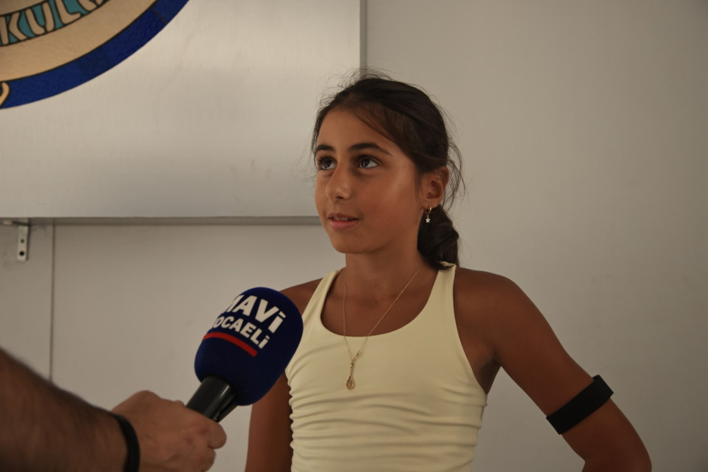 İzmitli tenisçi Nehir Aydoğan’ın hedefi büyük!