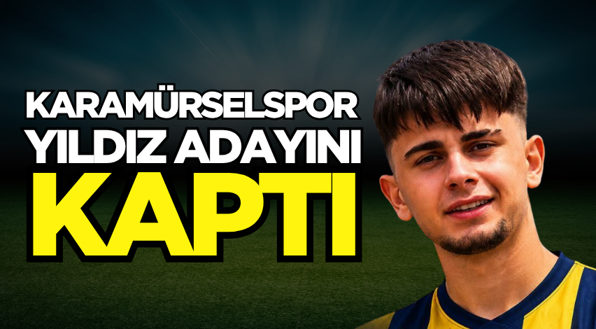 Karamürselspor yıldız adayını kaptı