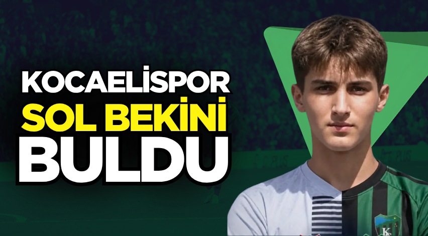 Kocaelispor sol bekini buldu