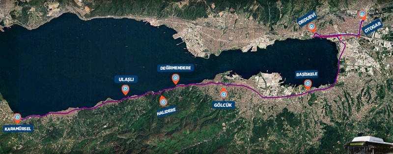 İzmit-Karamürsel arasında ulaşım değişiyor!