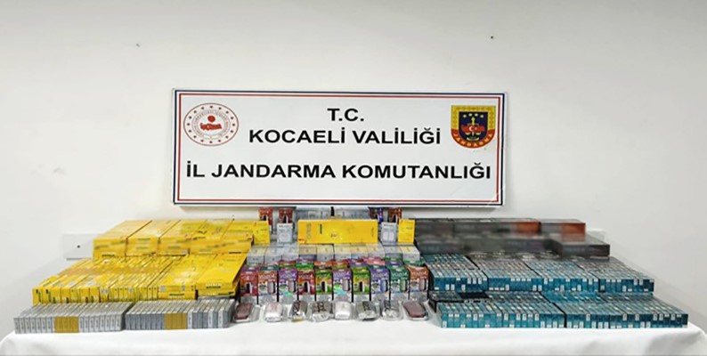 Kocaeli'de kaçakçılık operasyonu!