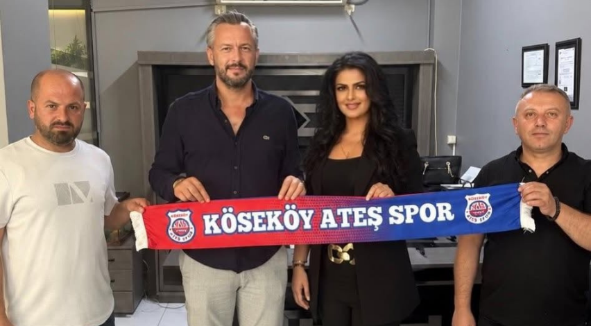 Köseköy Ateş’e bir kadın girişimciden daha destek!