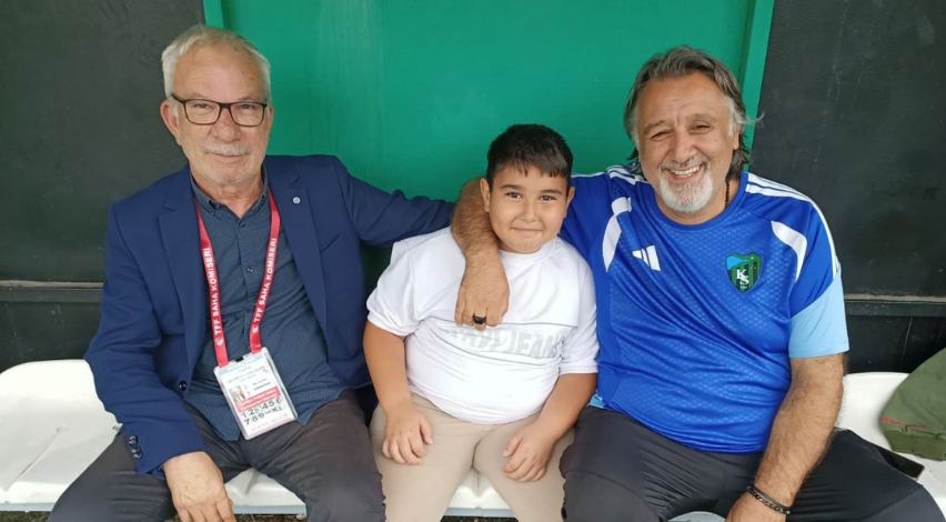 Minik Nuri Süleyman’ın Kocaelispor sevgisi!