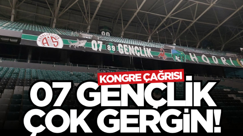 07 Gençlik çok gergin! Kongre çağrısı