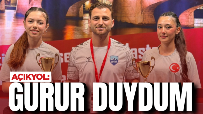 Açıkyol: Gurur duydum