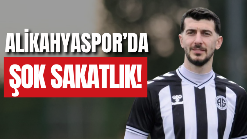 Alikahyaspor’da şok sakatlık! 
