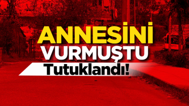 Annesini vurmuştu, tutuklandı!