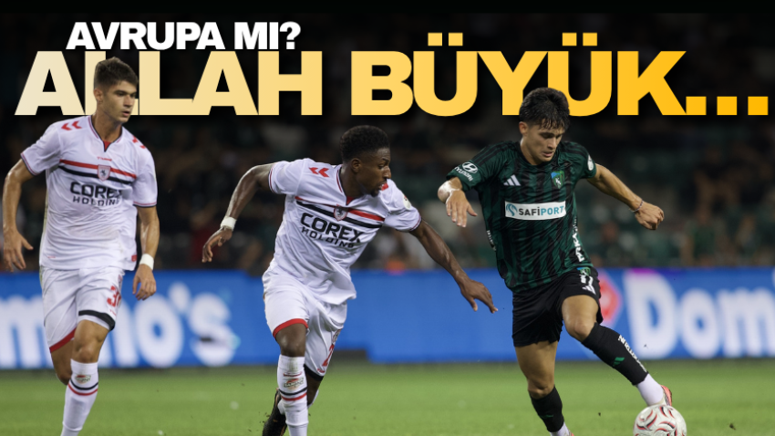 Avrupa mı? Allah büyük…