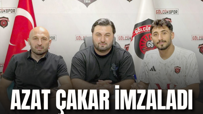 Azat Çakar imzaladı