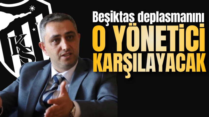 Beşiktaş deplasmanını o yönetici karşılayacak